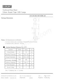 333-2SURC/H3/S400-A8 Datasheet Page 2