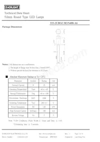 333-2UBGC/H3/S400-A6 Datasheet Page 2