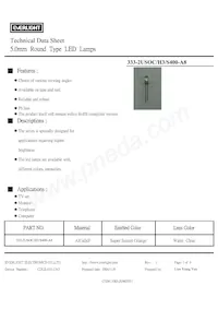 333-2USOC/H3/S400-A8 Datasheet Cover