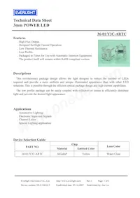 36-1/Y3C-ARTC Datasheet Cover