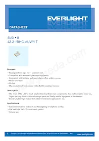 42-21/BHC-AUW/1T Datenblatt Cover