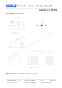 42-21UYC/S530-A3/TR8 Datasheet Pagina 2