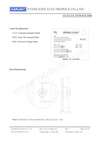 42-21UYC/S530-A3/TR8 Datasheet Pagina 6