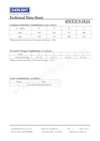 424/T2C9-1FJA Datasheet Page 5