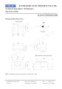 45-21UFC/2829405/TR8 Datasheet Pagina 2