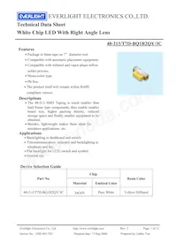 48-213/T7D-BQ1R2QY/3C Datasheet Cover