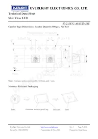 57-21/B7C-AS1T2M/BF Datasheet Pagina 7