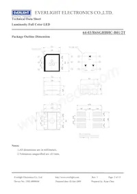 64-03/R6SGHBHC-B01/2T Datasheet Pagina 2
