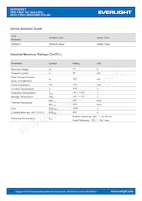 65-21-Y2SC-L6R2S1B0E-2T8-AM Datasheet Pagina 2