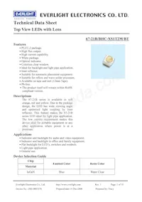 67-21B/BHC-XS1T2M/BT Datasheet Cover