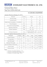 67-21B/GBC-YX2Z0M/BT Datasheet Page 3