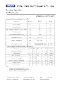 67-21B/R6C-AU2W1B/ET Datasheet Page 3