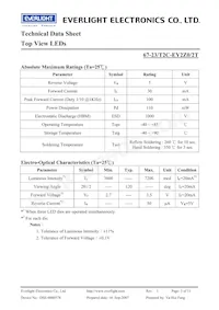 67-23/T2C-EY2Z0/2T Datasheet Page 3