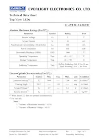 67-23/T2C-EY2Z0/2T Datasheet Pagina 3