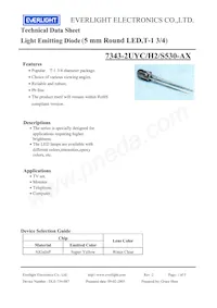 7343-2UYC/H2/S530-A4 Datasheet Cover