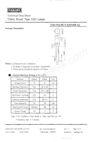 7344-15SUBC/C470/S400-A6 데이터 시트 페이지 3