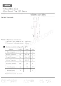 7344-15SUGC/S400-X6 Datasheet Page 2