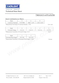 7383-G1C3-ATVA-MS Datasheet Pagina 4