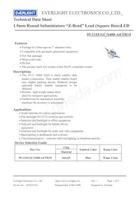 95-21SUGC/S400-A4/TR10 Datasheet Cover