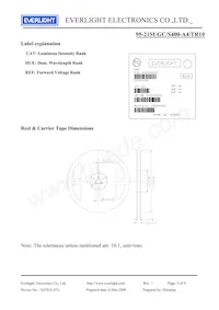 95-21SUGC/S400-A4/TR10 Datasheet Page 5