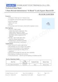 95-21UBC/C430/TR10 Datasheet Cover