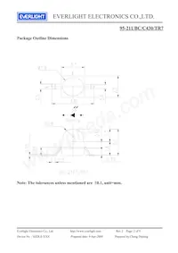 95-21UBC/C430/TR7 Datasheet Page 2