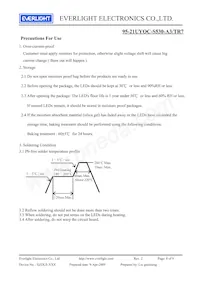 95-21UYOC/S530-A3/TR7 Datasheet Page 8