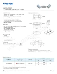 AA2810ASESK/J3 Datasheet Cover