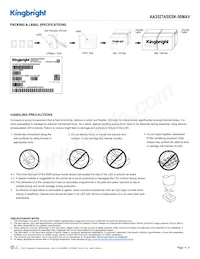 AA3527ASESK-50MAV Datasheet Pagina 4