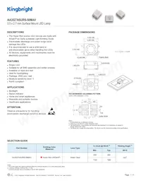 AA3527ASURS-50MAV Datasheet Cover