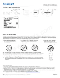 AA3527ASYSK/J3-50MAV Datasheet Pagina 4