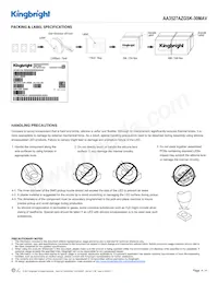 AA3527AZGSK-30MAV Datasheet Page 4