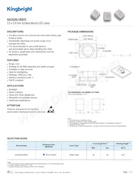 AA3528LVBS/D Datasheet Cover