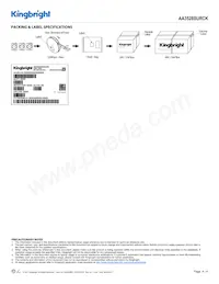 AA3528SURCK Datasheet Pagina 4