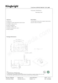 AA3528SYSK/J3 Datasheet Cover