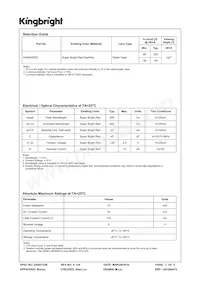 AA4040SRC數據表 頁面 2