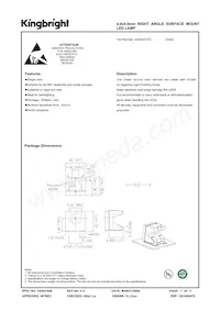 AA4040ZGC Datasheet Cover