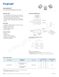 AAA3528ESGCT Datasheet Cover