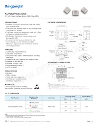 AAAF3529VBDSEJ3ZGS 데이터 시트 표지