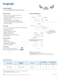 APA2107QBC/D Datasheet Cover
