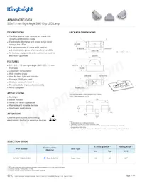 APA3010QBC/D-GX Datasheet Cover