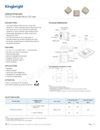 APB3227SYKCGKC Datasheet Copertura