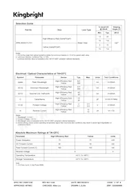 APBL3025EYC-F01 Datasheet Page 2