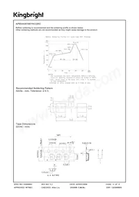 APBVA3010SYKCGKC數據表 頁面 5