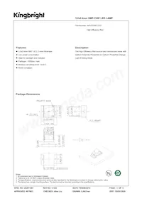 APD3224EC-F01 Datasheet Cover