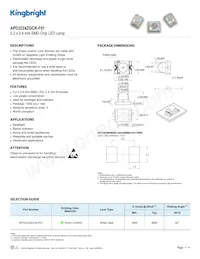 APD3224ZGCK-F01 Datasheet Cover