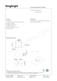 APED3528SYC/J3 Datasheet Cover