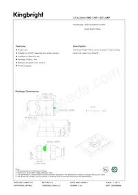 APETD3528SYC/J3-PRV Datasheet Cover