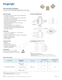 APF3236LSEKJ3ZGKQBKC數據表 封面