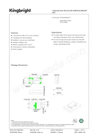 APHB1608SGNC Datasheet Cover